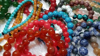 AKSESORIS TASBIH amp GELANG BATU PETAK GEMSTONE PACITAN Tlf WhatsApp 6285 2033 31787 [upl. by Yahsal]