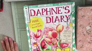 Daphnes Diary Inspired Junk Journals Beginning  Pt 1 [upl. by Dahc]