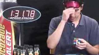 rubiks cube solved blindfolded [upl. by Stroud421]