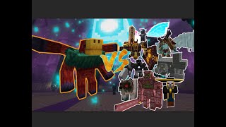 Super Sniffer vs ALL Strong Minecraft Bosses  Minecraft mob battle [upl. by Kynthia726]