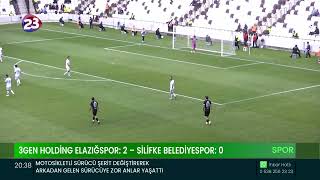 ELAZIĞ ATATÜRK STADYUMUNDA SİLİFKE BELEDİYESPOR İLE KARŞILAŞAN ELAZIĞSPOR SAHADAN 20 GALİP AYRILDI [upl. by Oinafipe94]