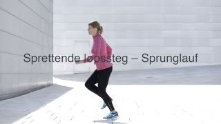 Treningstips Sprettende løpssteg Sprunglauf  Løpeglede [upl. by Kylie]