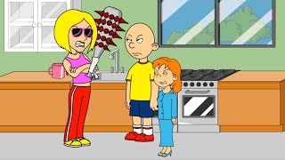 Caillou Gets Karen Arrested  Ungrounded  Grounded [upl. by Zilevi]