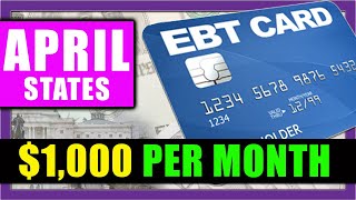 APRIL PANDEMIC EBT UPDATE 1000 Per Month for Low Income Food Stamps PEBT Monthly Gas Vouchers [upl. by Randolph]