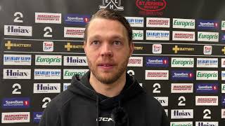 Niklas Andresen etter straffetap mot Storhamar [upl. by Solohcin318]