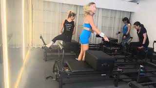 CORE  Reformer Pilates 55mins total body LIVE workout  box flow reformerpilates [upl. by Eicnarf521]