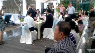 Zheng De amp Peini Solemnisation  Park Hotel Clarke Quay  Part 2  11 Nov 2011 [upl. by Lidia]