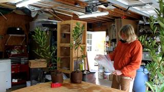 Paleoman Jim Rodgers packing plants for shipping at Nearly Native Nursery [upl. by Lamek]