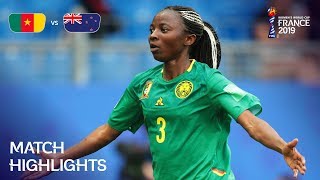 Cameroon v New Zealand  FIFA Women’s World Cup France 2019  Match Highlights [upl. by Rosamond331]