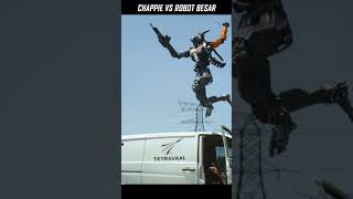 CHAPPIE VS ROBOT BESARtrailer filmpendek movie pertarungan robot chappie drama scifiaction [upl. by Murrah484]