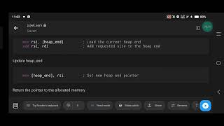 Implementing malloc in Assembly Dynamic Memory Allocation x8664 [upl. by Eihtak652]