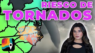 Los remanentes de Helene generan el riesgo de tornados [upl. by Reinertson529]