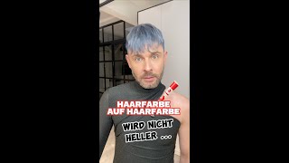 Gefärbte Haare mit Haarfarbe heller färben  geht das [upl. by Vashti143]