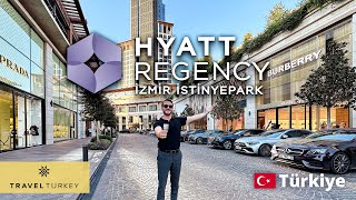 Touring the Most Luxurious Hotel PENTHOUSE in Izmir Hyatt Regency Izmir IstinyePark [upl. by Aleekat]