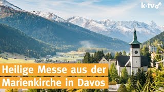 Eucharistische Anbetung und Heilige Messe live aus Davos katholischer Gottesdienst  07112024 [upl. by Ahsemak]