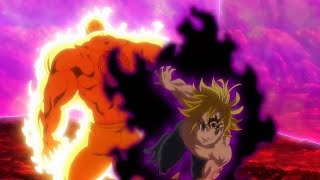 Nanatsu no Taizai Season 3 AMV MeliodasModo Asalto vs EscanorThe one  Hero Of Our Time [upl. by Animrac278]