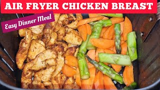 Simple Air fryer Chicken Breast Recipe For Dinner  Air fried fried Chicken Recipes [upl. by Bradly]