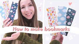 How To Make Bookmarks 📔 full process DIY Bookmarks to sell on etsy [upl. by Lennox598]