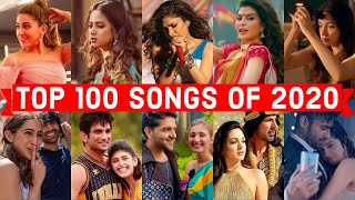 Top 100 Hindi Punjabi Songs of 2020 Year End Chart 2020  Popular Bollywood Songs 2020 [upl. by Earlene]