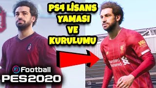 PES 2020 PS4 LİSANS YAMASI VE KURULUMU [upl. by Mages]