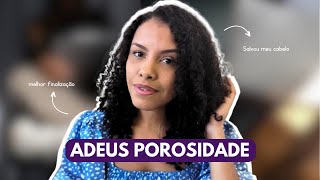 FINALIZAÇÃO PERFEITA Para Cabelo Cacheado Poroso  A MELHOR FINALIZAÇÃO PARA CABELO POROSO [upl. by Euqirdor]