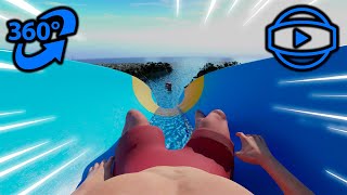 Tropical Waterslide 360° VR Video [upl. by Freiman]