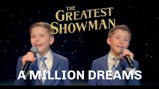 FAMILY SINGS “A Million Dreams” from The Greatest Showman SharpeFamilySingers [upl. by Glori]