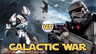 The Covenant vs The Galactic Empire  Who Would Win [upl. by Perry86]