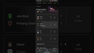 K League 1 Football Scores footballscores footballresults kleague1 [upl. by Anedal575]