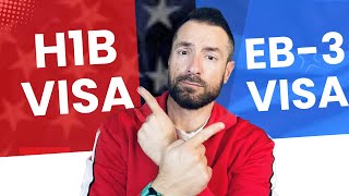 Best process to get a Green Card  what is a better option H1b visa or EB3 Visa [upl. by Clower885]