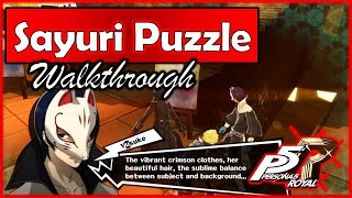 Persona 5 Royal  Real Sayuri Puzzle Walkthrough  Madarames Palace [upl. by Adnuahsar190]