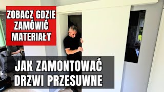 Jak Zamontować Drzwi Przesuwne [upl. by Bethesda]