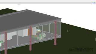 Navegación en ARCHICAD  Navegacion del Modelo 3D [upl. by Netsyrc228]