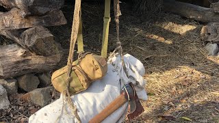 Bushcraft Bedroll on a Budget DIY [upl. by Haraf]