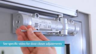 ASSA ABLOY DC700 G461 Door Closer Installation Guide [upl. by Deaner86]