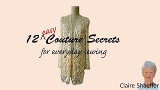 12 couture secrets [upl. by Petrine]