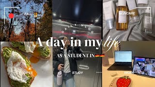 Ultimate Fall productivity Guide🍂أجي دوزي معايا نهاري 🇩🇪 Balancing Work Study 📚amp cozy Vibes 🎀🤎 [upl. by Ibrab522]