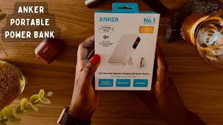 Anker MagGo Portable Power Bank 10000mAh Unboxing [upl. by Marketa]