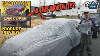 Simoniz Car Cover  Product Review Andy’s Garage Episode  461 [upl. by Leavy398]