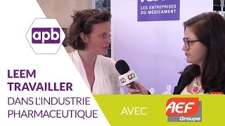 Leem  Travailler dans lindustrie pharmaceutique [upl. by Nadeau]