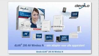 devolo dLAN® 200 AV Wireless N Nederlands [upl. by Tallu438]