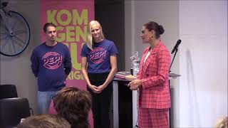 Crown Princess Victoria and Prince Daniel visits Sandviken amp Gävle [upl. by Olethea]