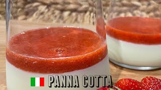 Tradičná Panna Cotta  Originálny recept ako z talianskej reštaurácie  pripravený za 10 minút [upl. by Hannah763]