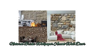 2022 Stylish Ways To Bring Natural Brick Wallpaper Designs Into Your Home  Inspiring Home Decor [upl. by Ananna]