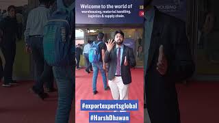 India Warehousing show 2022  Practical Training Import Export Business  by Harsh Dhawan [upl. by Fital]