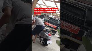 Motor listrik 2024 uwinfly uwinflyt3 uwinflyindonesia [upl. by Graves]