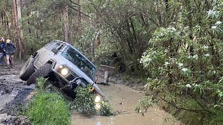 4WD Meet Otways Vic  Treps show standard muddies what’s what  big rigs bulk send  4X4 Vic [upl. by Ahsak]