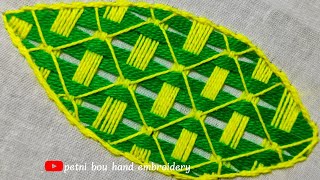 bordados a mano paso a paso 44romanian stitch embroidery orillas para servilletas [upl. by Klockau]