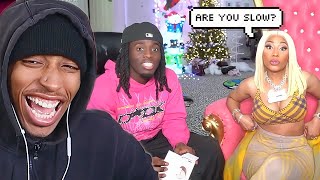 Kai Cenat amp Nicki Minaj Best Moments REACTION [upl. by Anihsit]