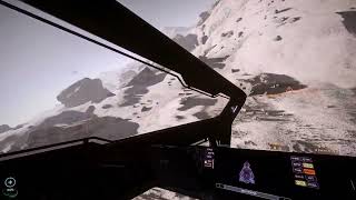 Polarising  Star Citizen decoupled unlim low fly  4K Tobii5 [upl. by Onileva]